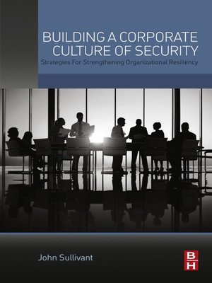 cover image of Building a Corporate Culture of Security